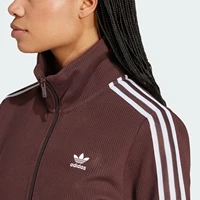 Veste ajustée en tricot rétro pour femme Adidas Originals Trefoil IN6061 4