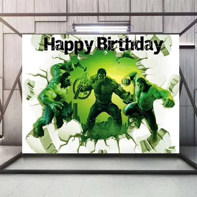 Avengers Hulk Birthday Party Supplies - Superhero Cups Plates Napkins Balloons