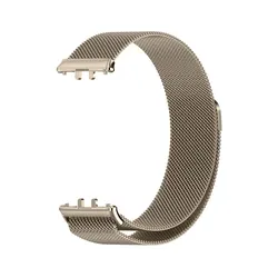 Milanese Magnetic Loop Metal Strap with TPU Case Screen Protector - Galaxy Fit 3 (Vintage Band)