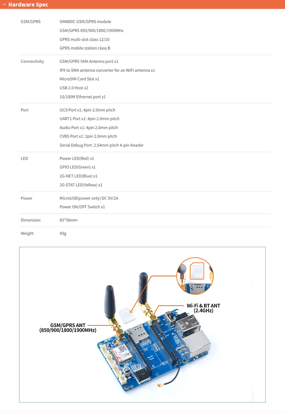 Nanopi Duo2 Allwinner H3 Quad-Core 512MB DDR3 Wifi Bluetooth Ubuntucore Iot Deve
