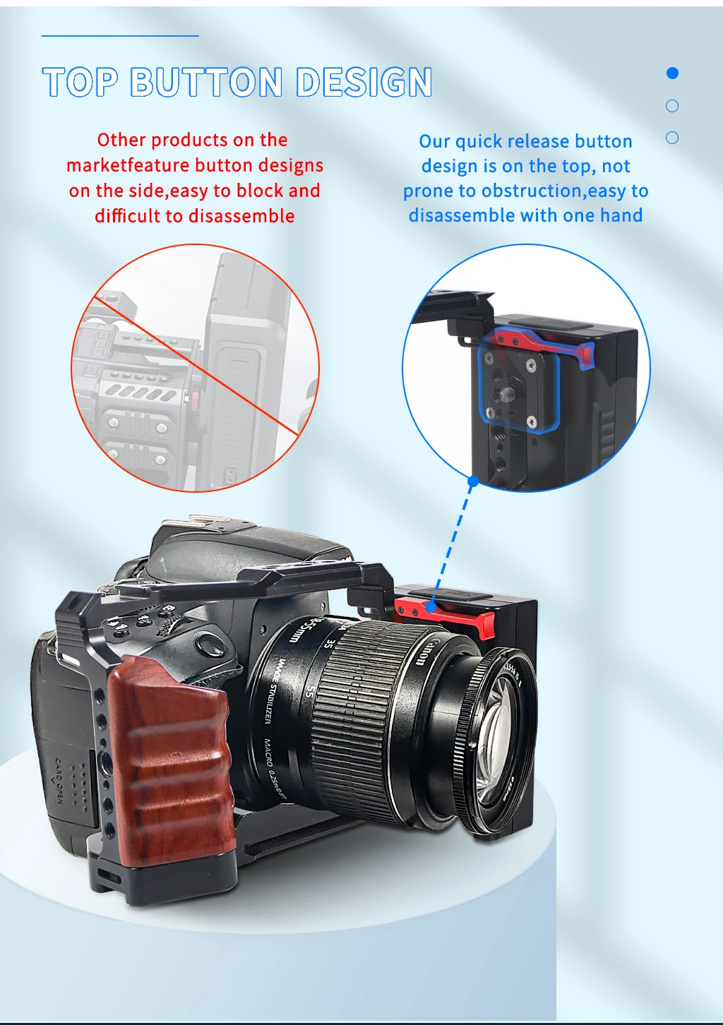Aluminum V-Lock Battery Mounting Plate Clamp Quick Release for ARCA Tripod Gimba