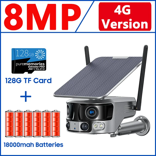 8MP 4G Camera 128G
