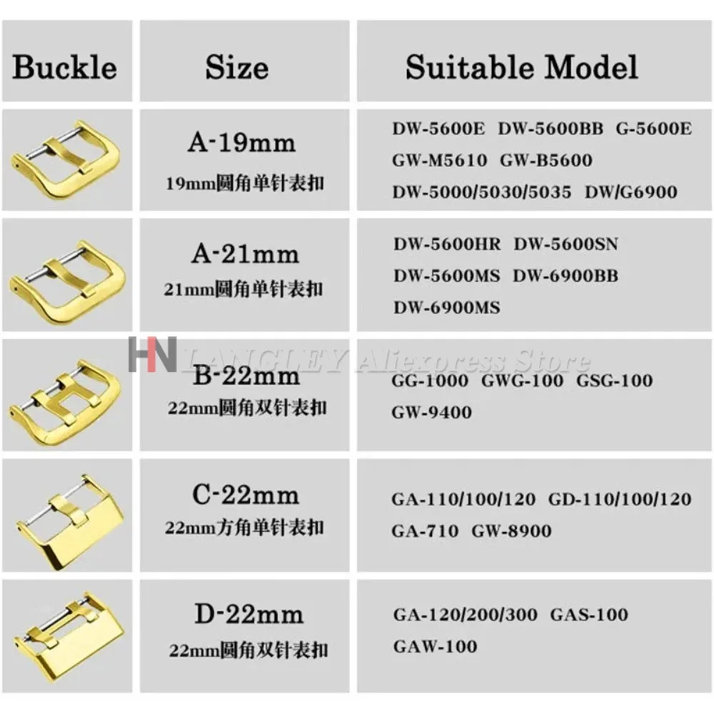 Premium Metal Watch Band Clasp with Adjustable Fit
