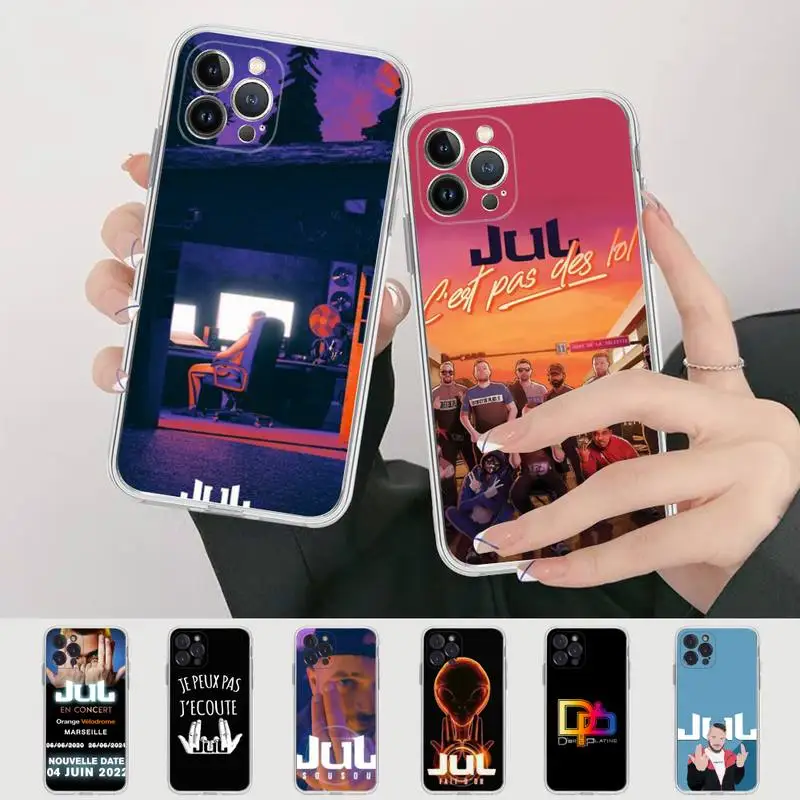 2 Packs] JuL Coque pour iPhone 12/12 Pro 6,1 Étui, Rappeur Star Cool Housse Motif Mode Design