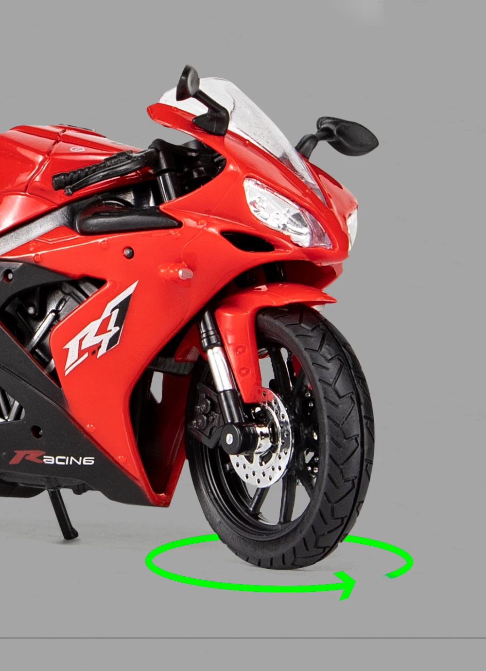 1:12 Yamaha YZF-R1 Racing Motorcycles Simulation Alloy Motorcycle Model Shock Absorbers Collection Toy Car Kid Gift