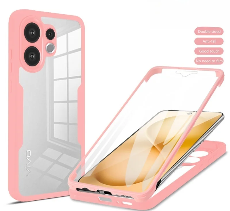 Shockproof 360° Full-Body Case with Screen Protector & Soft Silicone Back Cover