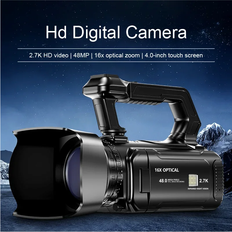 4K YouTube Streaming Camera with Touchscreen 2