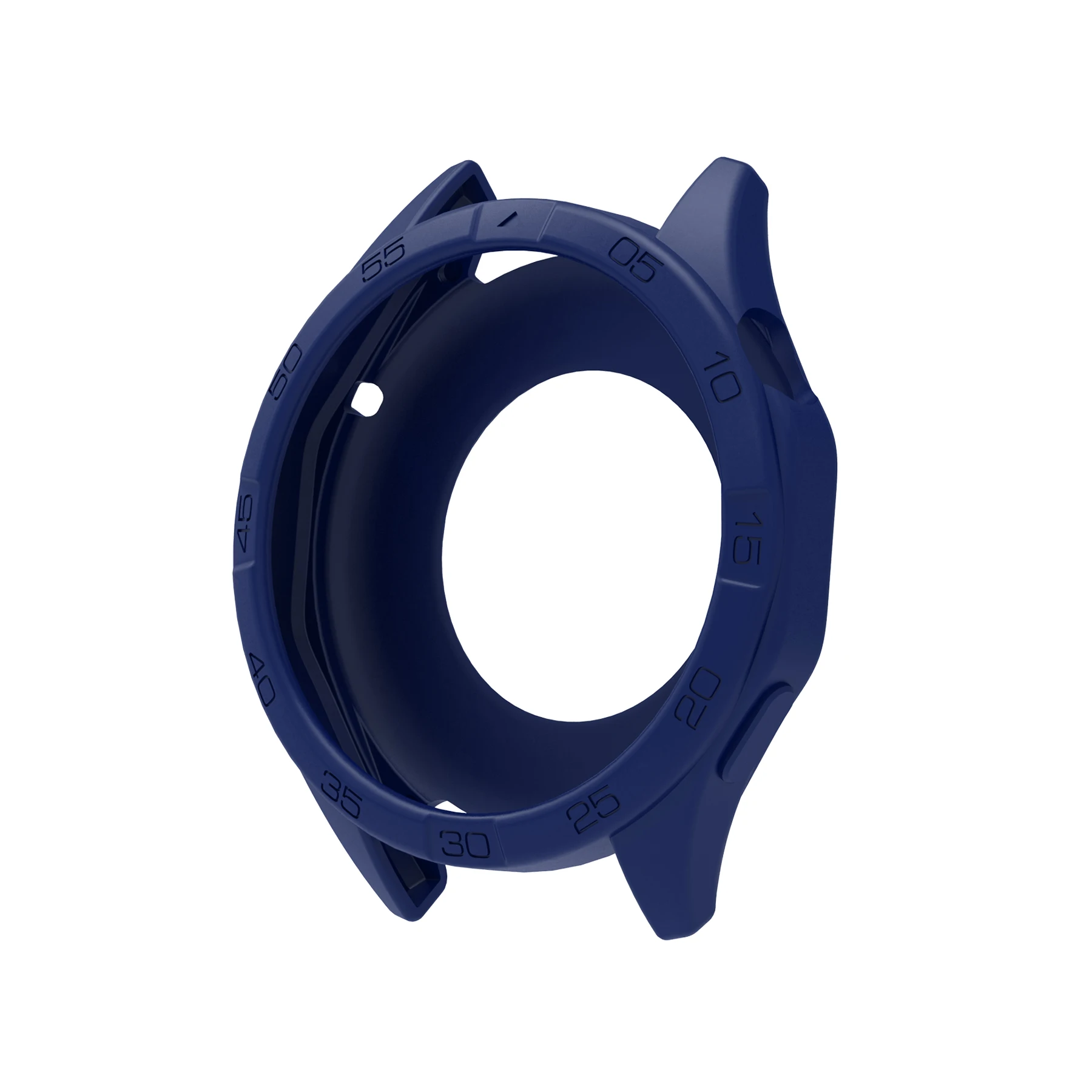 Colorful Hollow Silicone Screen Protector Case for Smartwatch - Super Lightweight Design