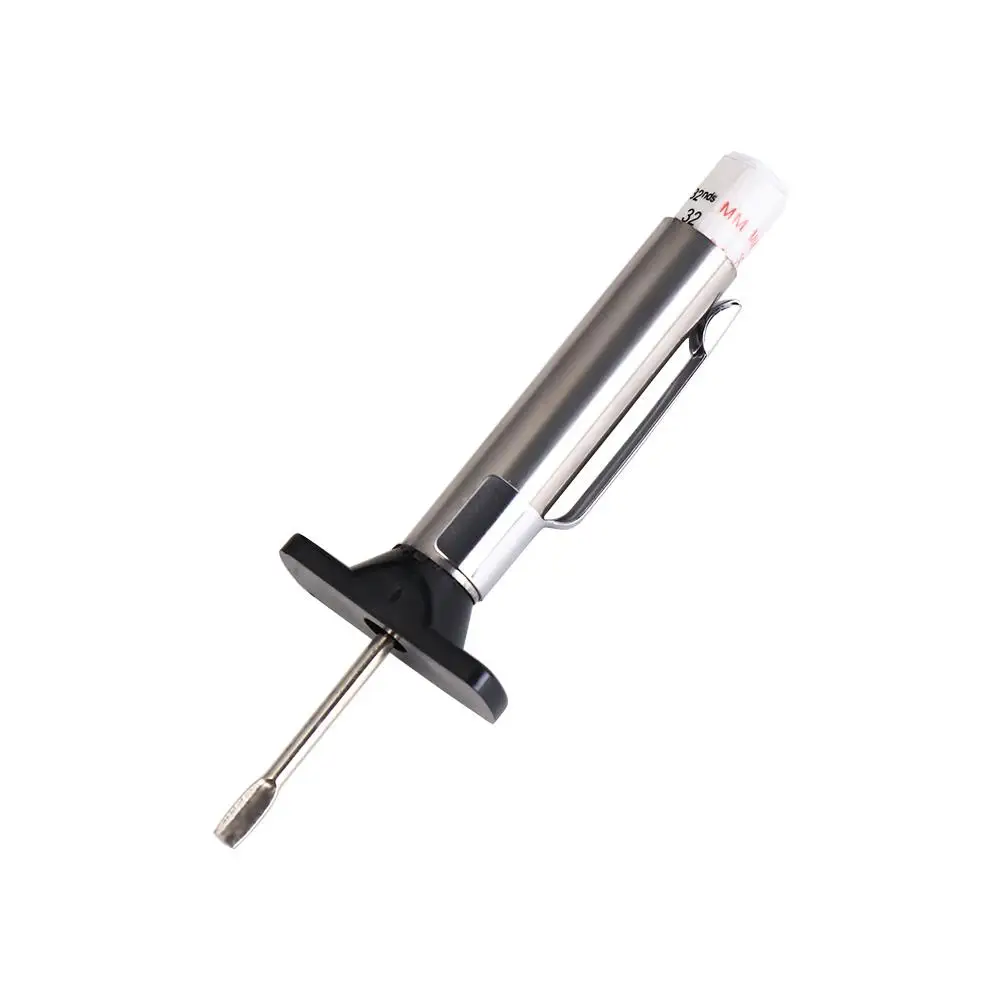 25mm Color Coded Mark Accurate Two-Sided Depth Gauge Tyre Tread Tire Ruler Measuring Pen tyre tread depth gauge