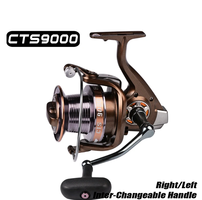 2023 New Left And Right Interchangeable Spinning Fishing Reel 9000