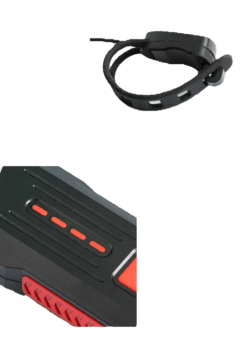 Bicycle mountain bike USb charging with horn power display headlight riding flashlight equipment_voghion.com