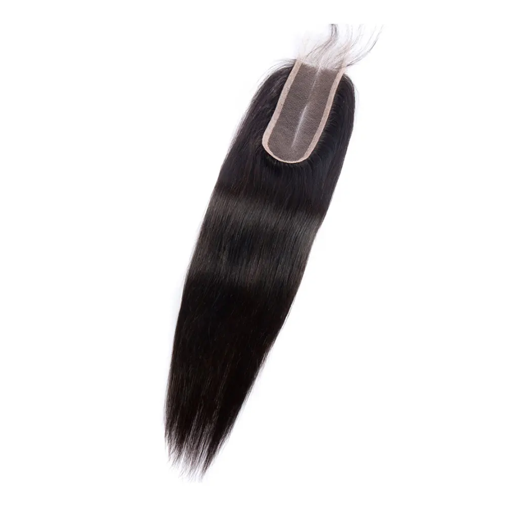 2x6 Closure Human Hair Newmi Transparent 2x6 Lace Closure Pre Plucked Straight Hair Natural Color Kim Lace Closure Extensions 3