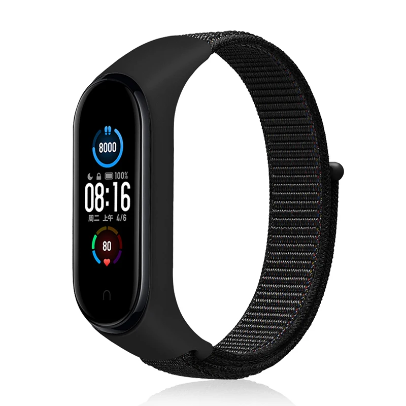 Nylon Sport Loop Bracelet – Adjustable Strap Wristband