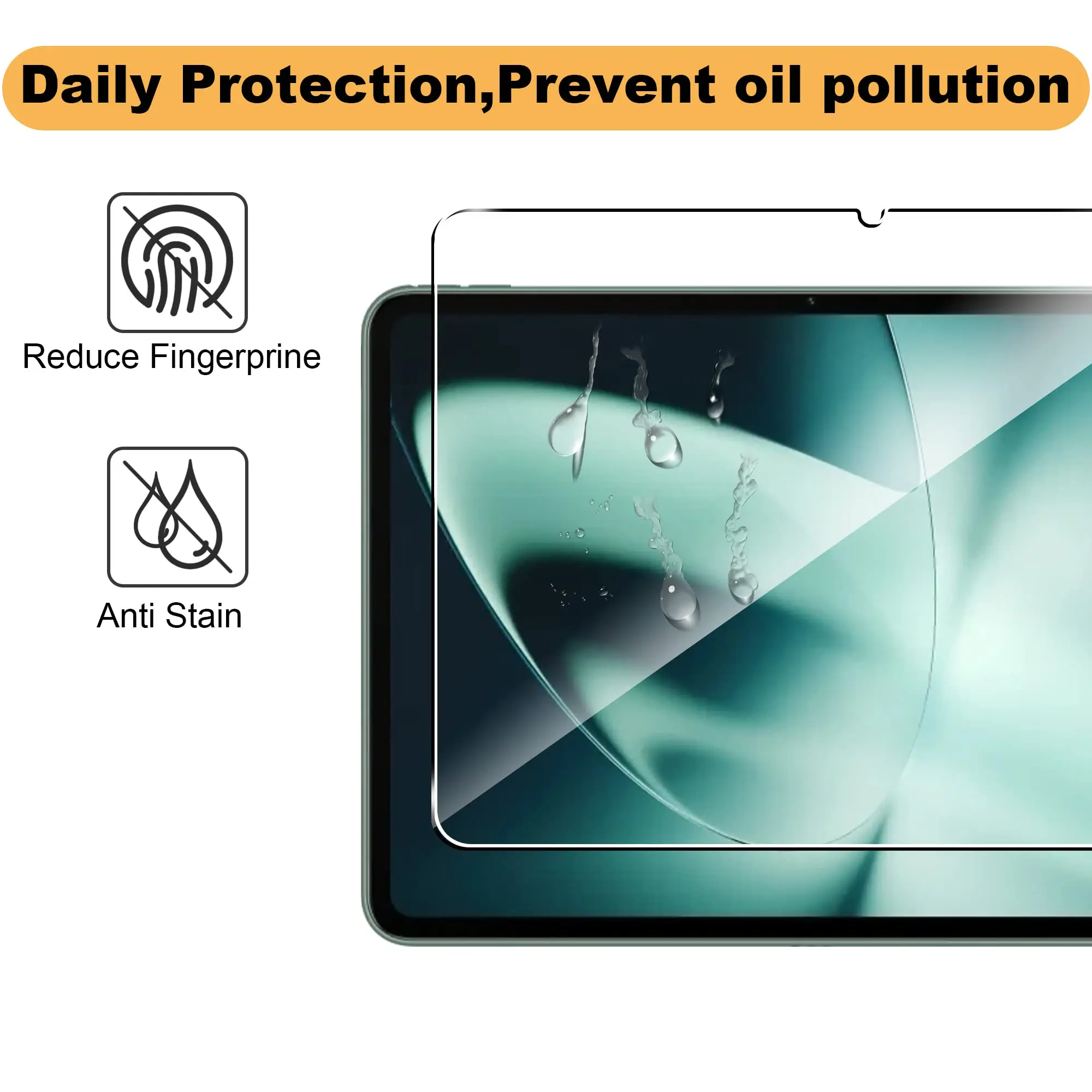 Protetor de Tela para Oneplus Pad Anti-scratch Dureza 9h Vidro Temperado Oneplus Pad Oppo Pad 1161 2023 - Imagem 5