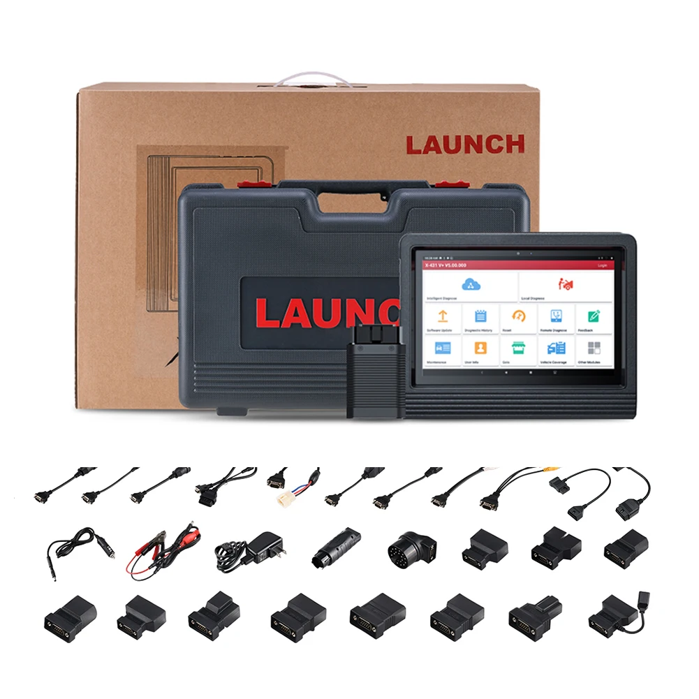 X-431 Launch X431 V plus V+ 10" Auto Diagnostic Scanner Car Diagnost Tools Automotive Scan Autoscanner pk X-431 PRO 5 PROS