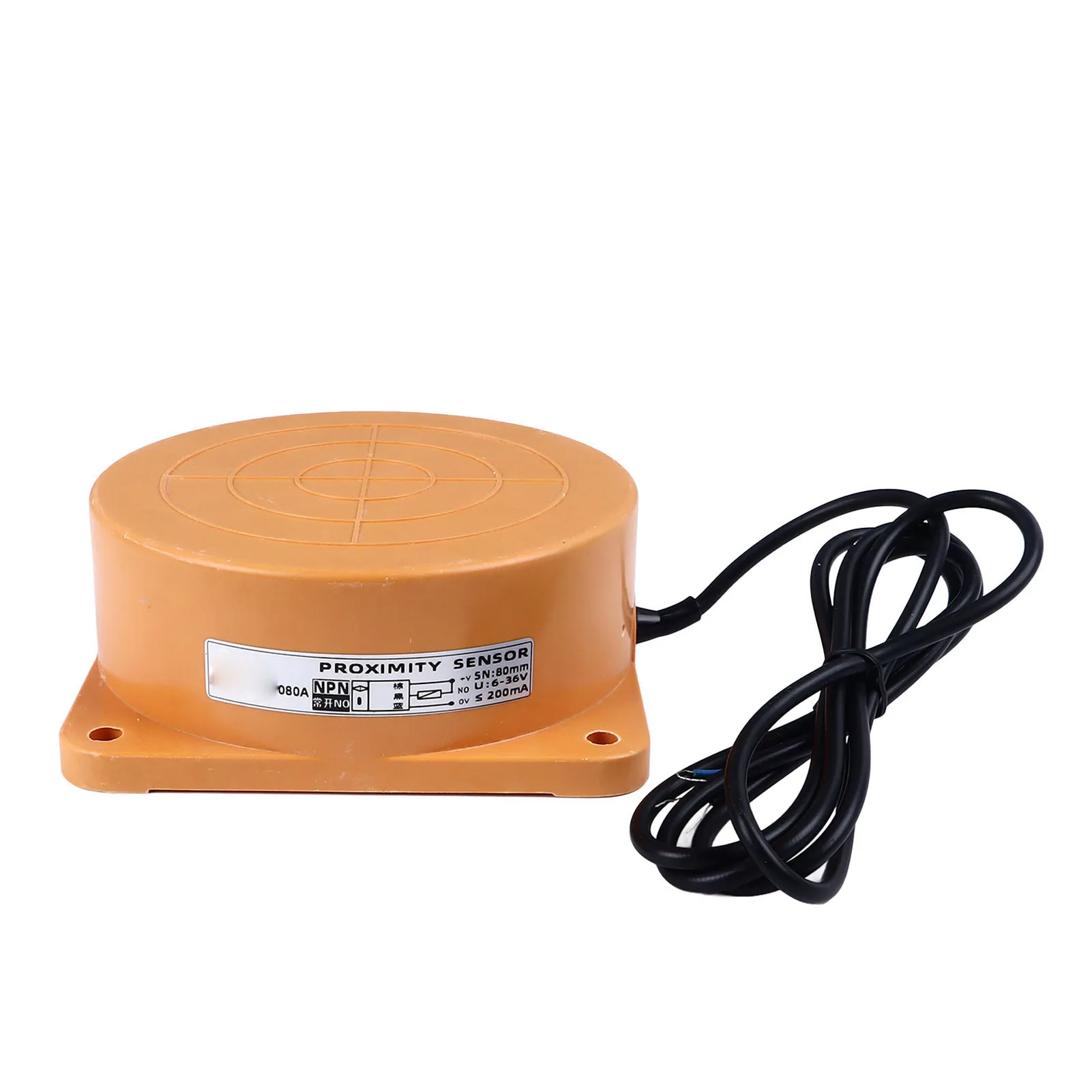 

80mm Detection Distance Inductive Proximity Sensor NPN 3 Wire Normally Open Metal Sensing Proximity Switch 80mm Detection