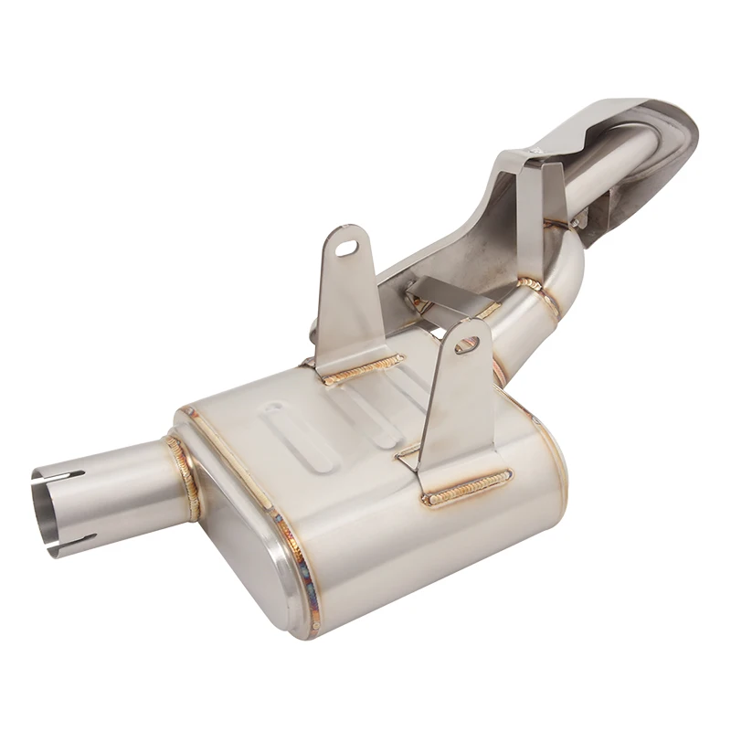 

Escape Pipe For QJMOTOR QJ600GS SRK600 SRK600RR 20-2022 Motorcycle Exhaust Escape Tail Link Pipe Muffler Slip On Stainless steel