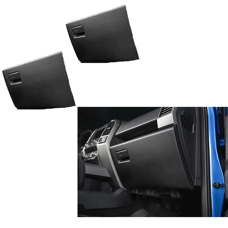 

Панель приборной панели автомобиля Co-Pilot, отделка карбона для Ford F150 F-150 2015-2021