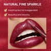 QIBEST Waterproof Diamond Shimmer Glitter Lipgloss Matte Liquid Lipstick Shiny Pearl Lip Glaze Long Lasting LipTint Women Makeup 3