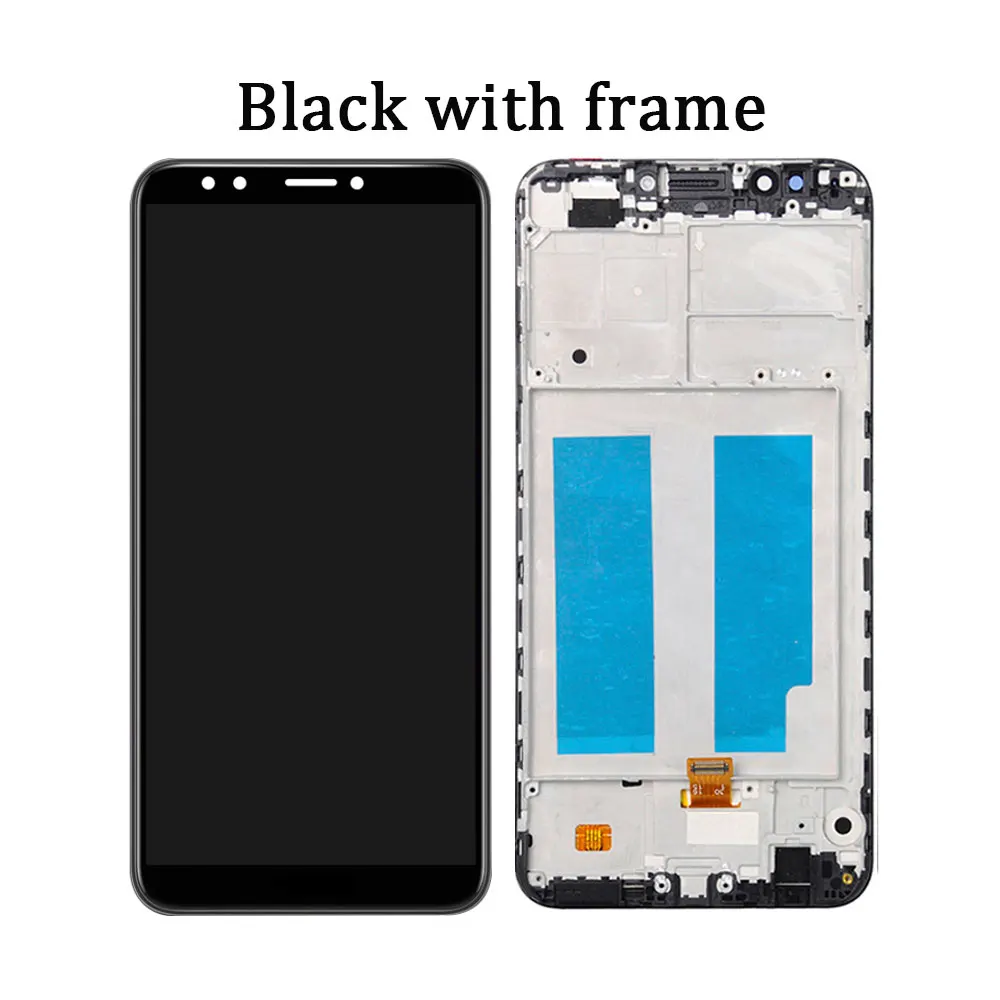 AiNiCole 5.99'' For Huawei Y7 2018 LCD Display Touch Screen Digitizer Assembly Y7 Prime 2018 Y7 Pro 2018 LCD Screen Replacement