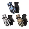 Winter Snowboard Ski Gloves Cotton Waterproof Breathable Snow Gloves Motorcycle Gloves for Cold Weather Mens Womens 2