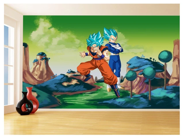 Wall Mural Goku and Vegeta, Dragon Ball Z Photo Wallpaper