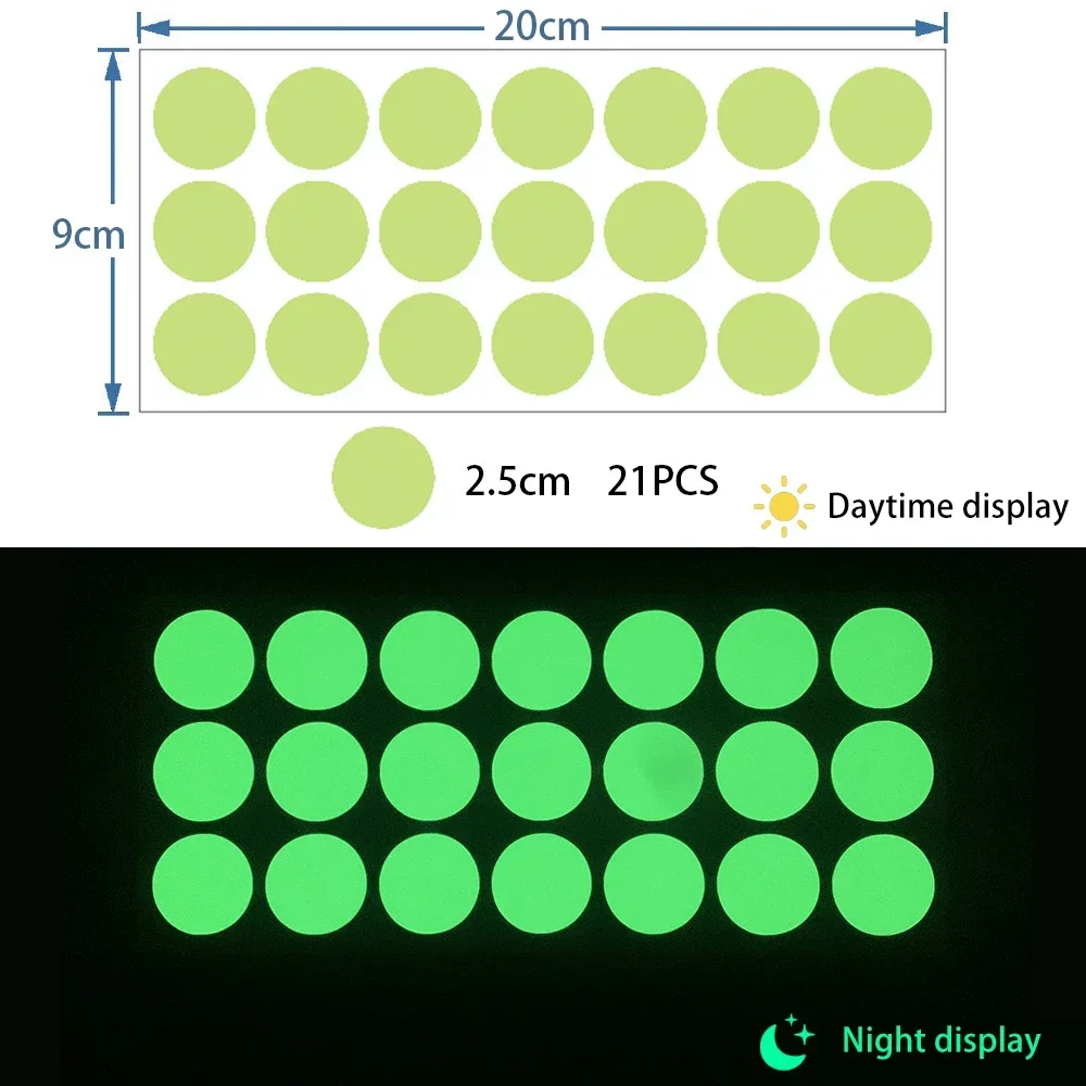 21pcs dots