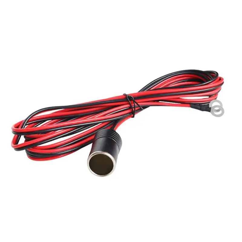 

12V 24V Car Adapter Cable Cigarette Battery Lighter Charger Battery Connection Line Car Heater Current Limiting Line