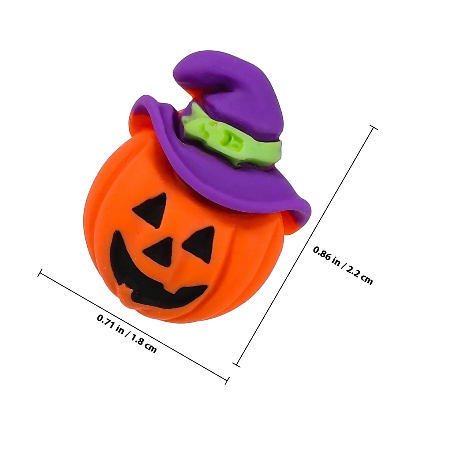 32Pcs 할로윈 호박 검은 고양이 푸시 핀 코르크 보드 벽 사무실 홈 파티 장식 축제를위한 장 압정