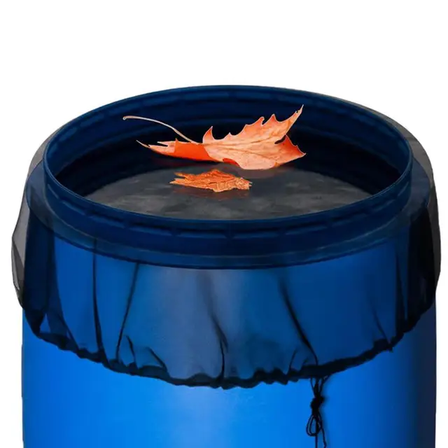 Hálófedél Esőhordó Levélszűrő Szűrő Képernyőnadrág Húzózsinór-Csepp Betakarító Szerszámmal A Szériaellenes Védelem Könnyű Tiszta - Image 5