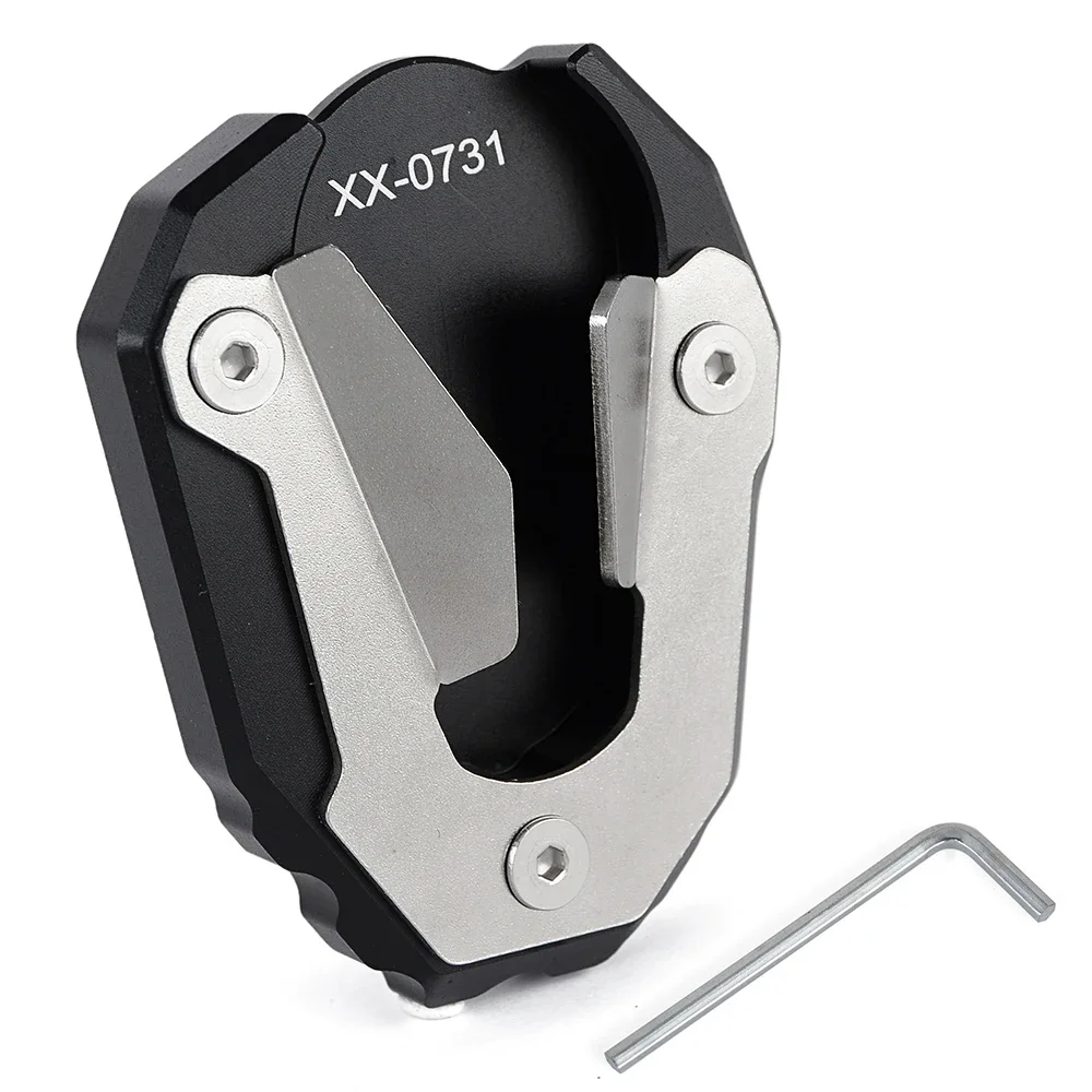 

For Triumph Tiger 900 Rally Pro 2020 2021 Kickstand Extension Foot Side Stand Enlarger Plate Pad Motorcycle Accessories