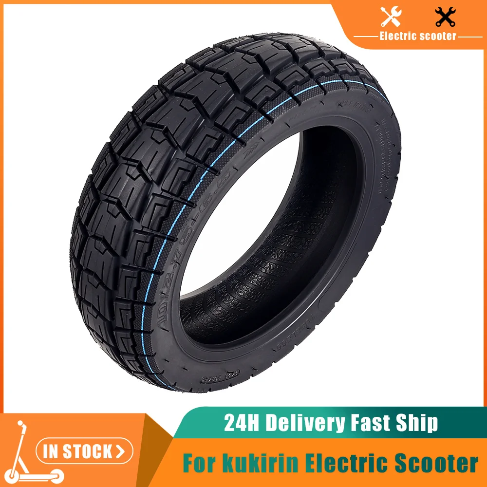 Tubeless Tire 10X2.75-6.5 Off Road Tyre for KuKirin G3 Electric Scooter Vacuum Tire Replacement Accessories