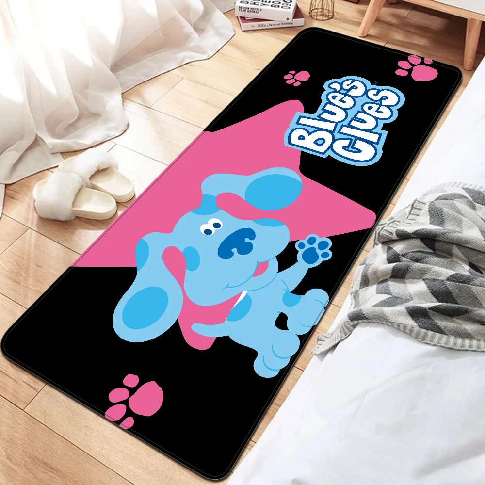 Blue Clues Floor Mat Nordic Style Home Doormat Bathroom-Toilet Mats Bedroom Hotel Decor Mat