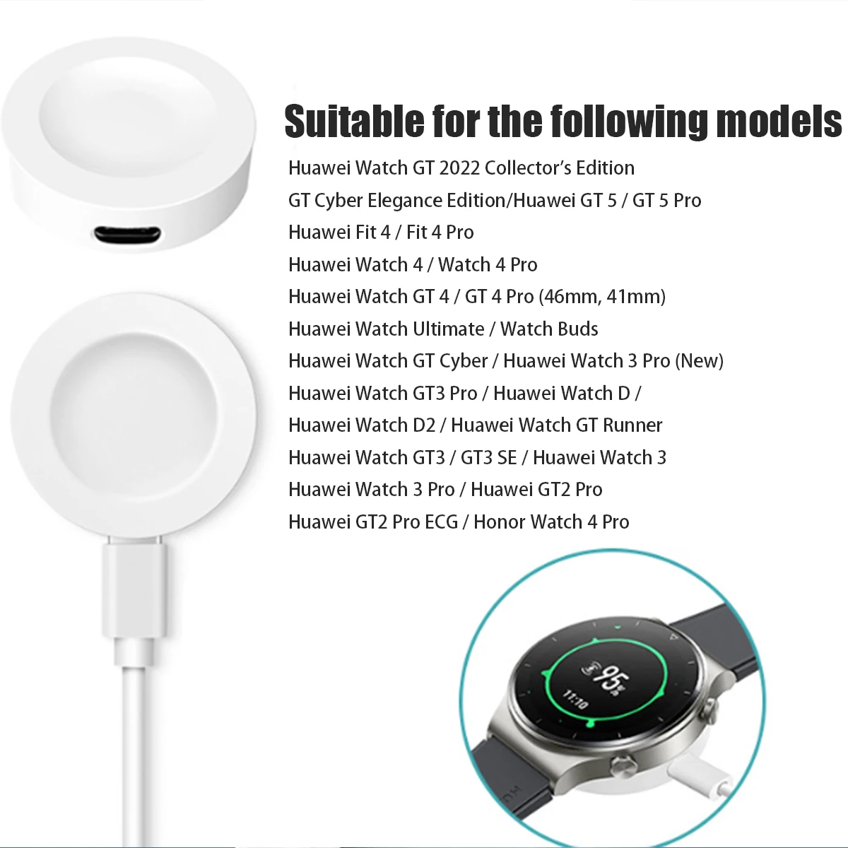 Magnetic Type-C to USB Charging Base