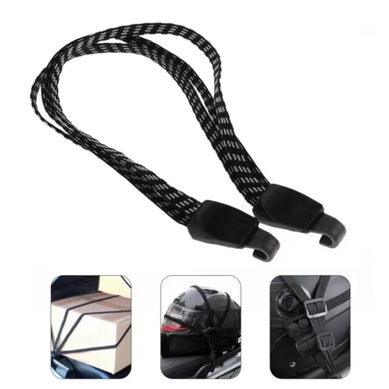 Cargo Straps Elastic Bungee Baggage Strap Rope W/Hook For bicycles Cargo racks Accessories