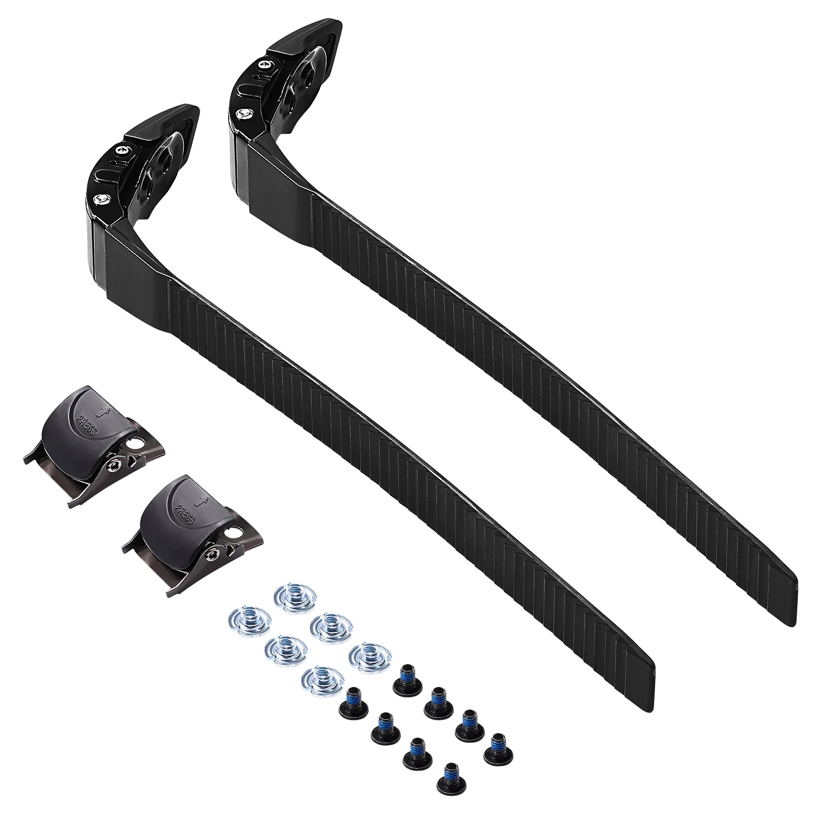 Skating Shoes Straps 2 Set Skate Laces Roller Straps Skating Shoes Energy Belts Accessories Universal Practical PVC Buckles