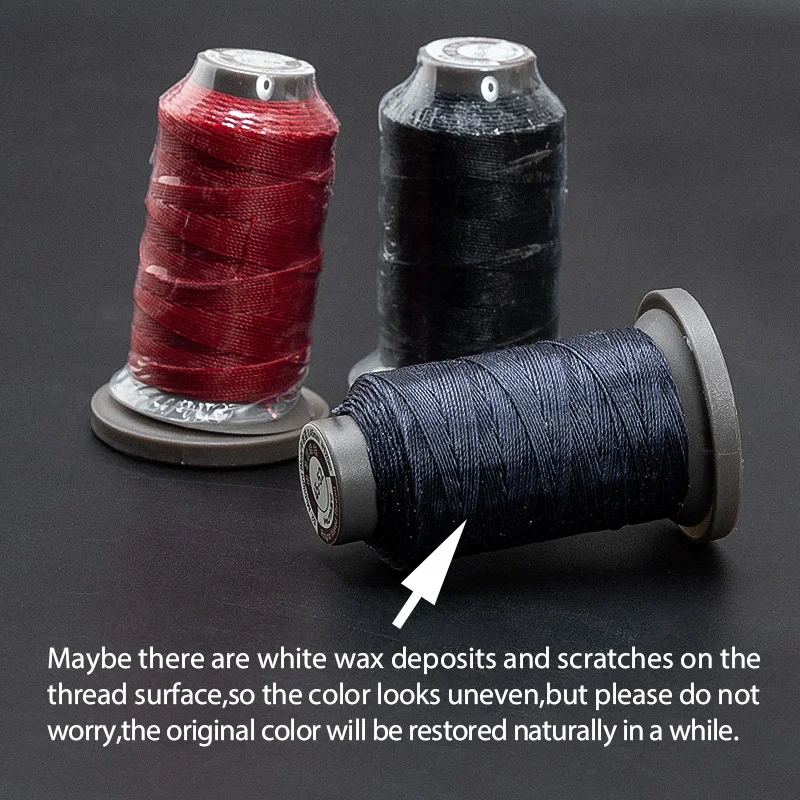 WUTA 1 Set 28 Colors Leather Craft Thread Round Waxed Thread Polyester Hand  Sewing Line Hgih Quality Leather Work Cord