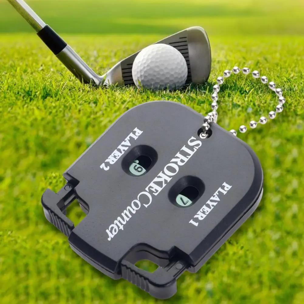 

Golf Score Counter Golf Score Recording Device Handy Golf Shot Count Stroke Putt Score Counter Mini Two Digits Scoring Keeper