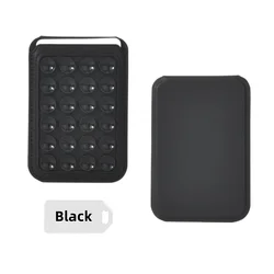 Multifunctional Silicone Suction Cup Mobile Phone Case with Anti - Slip Holder (BLACK)