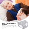 Elderly Anti-Urine Nursing Incontinence for Reusable Diaper Adults Pants Urinary Waterproof Cotton Washable 2