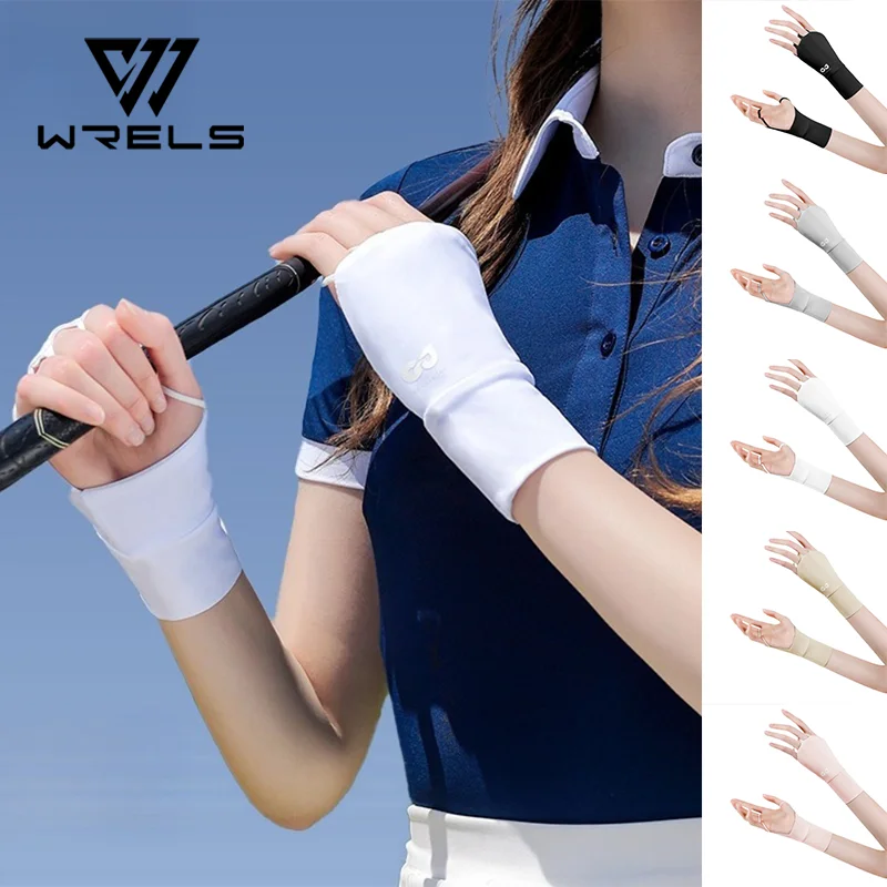 Breathable Ice Silk UV Protection Summer Gloves for Cycling and Outdoor Activities
