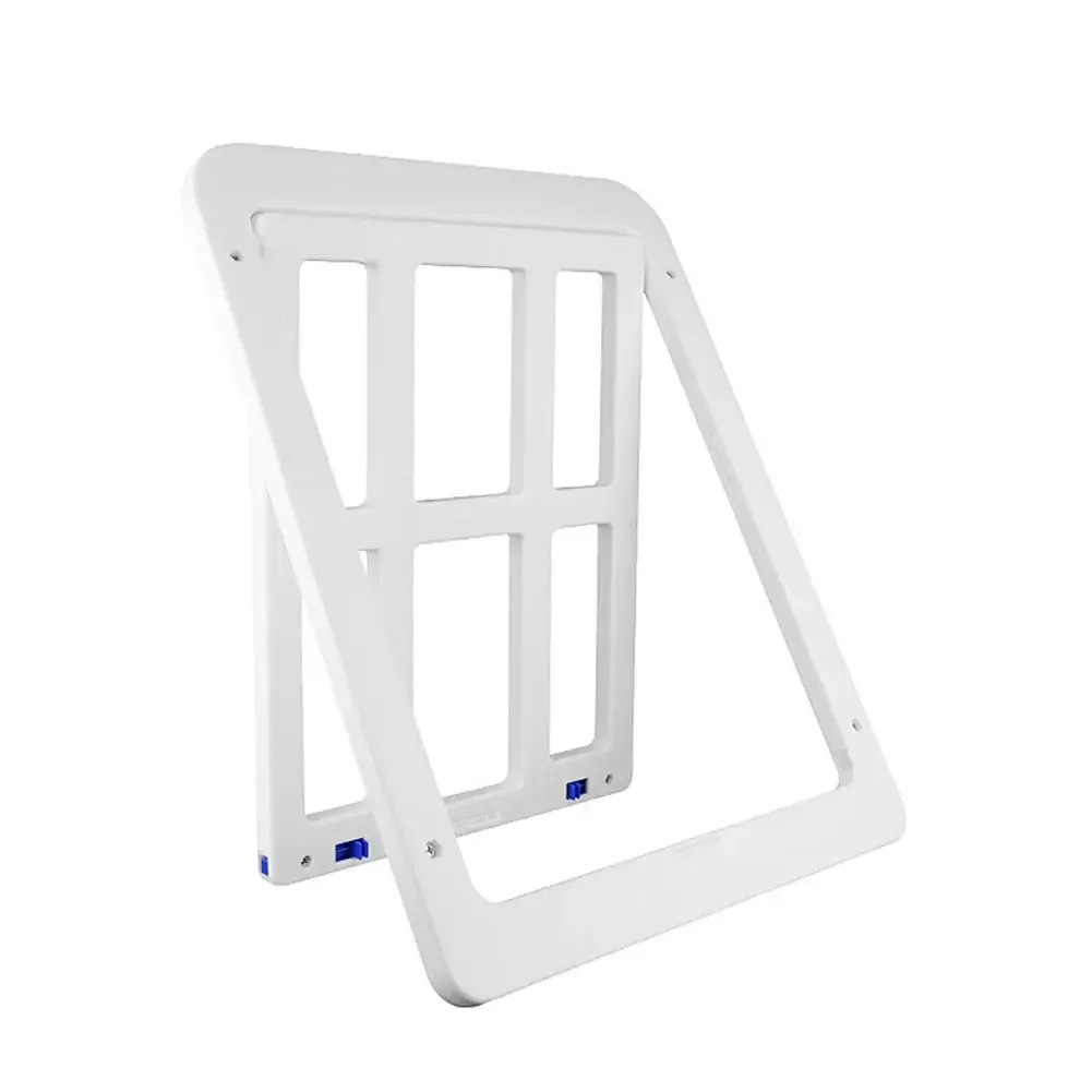Pet Dog Cat Door Safe Lockable Magnetic Screen Window Gate House Enter Freely Door for Home Easy Install Pet Supplies