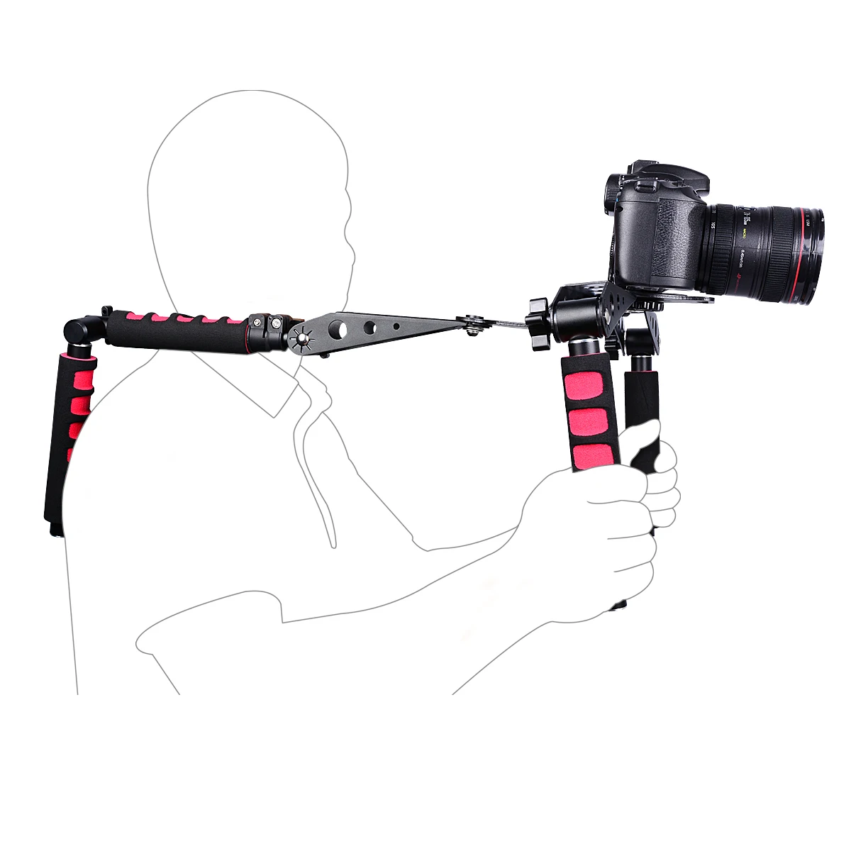 옐랑구 DSLR 카메라 리그 전문 영화 촬영 장비 (캐논 및 기타 DSLR 캠코더용)
