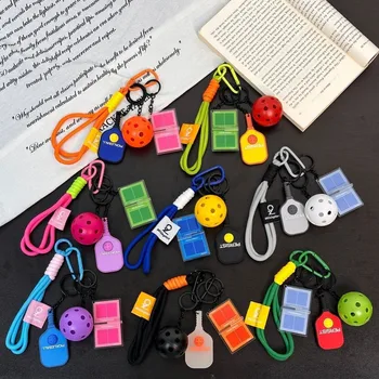 Pickleball Keychain Charm Set 1