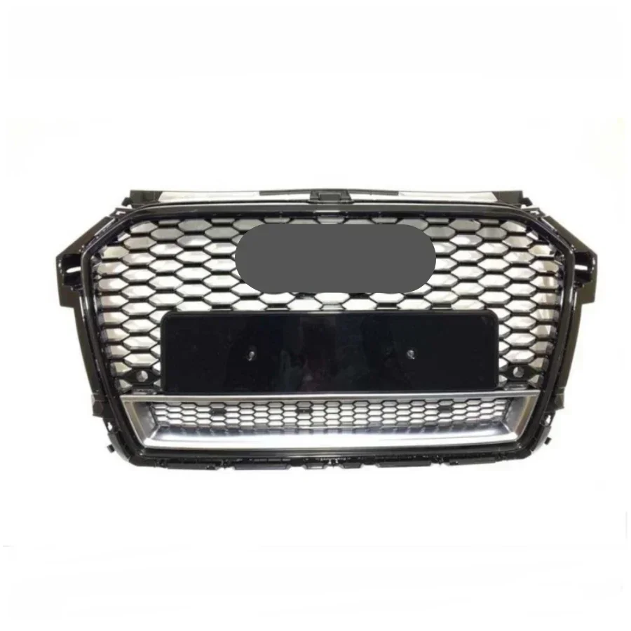 

Car Front Bumper Grille Grill for Audi RS1 for A1/S1 Grill 2015 2016 2017 2018 （Refit for RS1 Style）Car Accessories tools