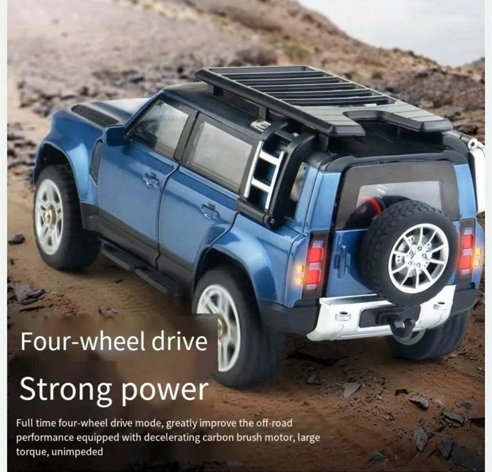 Children's Toy Full Scale 1/24 Simulation Alloy Four-wheel Drive Climbing Off-road Vehicle SG-2402 RC Crawler Model Toy Car
