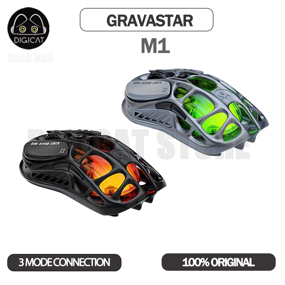 Gravastar-M1-Magnesium-Alloy-Gamer-Mouse-3-Mode-Bluetooth-Wireless ...