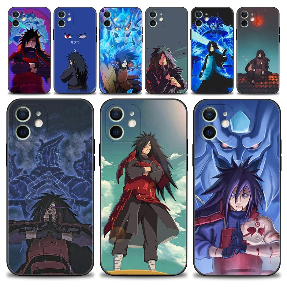 11 phone case Naruto Anime Madara Uchiha Phone Case For Apple iPhone 13 12 11 Pro Max 13 12 Mini XS Max XR X 7 8 6 6S Plus 5 5S SE 2020 Shell cases for iphone xr