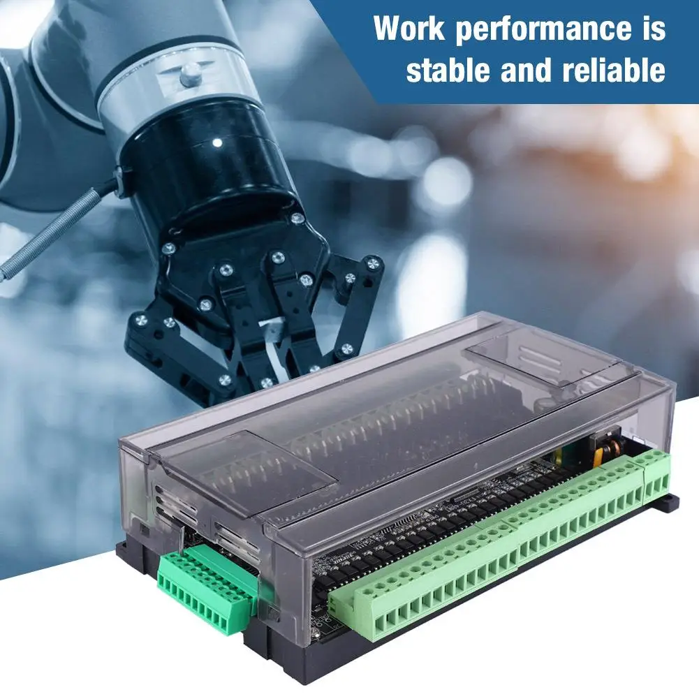 FX3U 48MT DC Motor Speed Controller-24V 1A Industrial Control Board with High-Speed Counting & 24 Inputs/Outputs