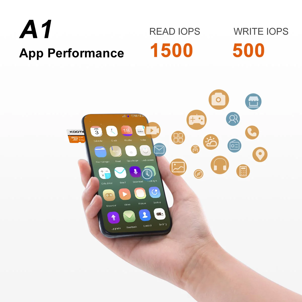 KOOTION-T1 Pro SD ޸ ī 128GB Micro SD ī 64GB 256GB Class10 U3 V30 SDXC TF Microsd,  ī޶  4K HD  ī